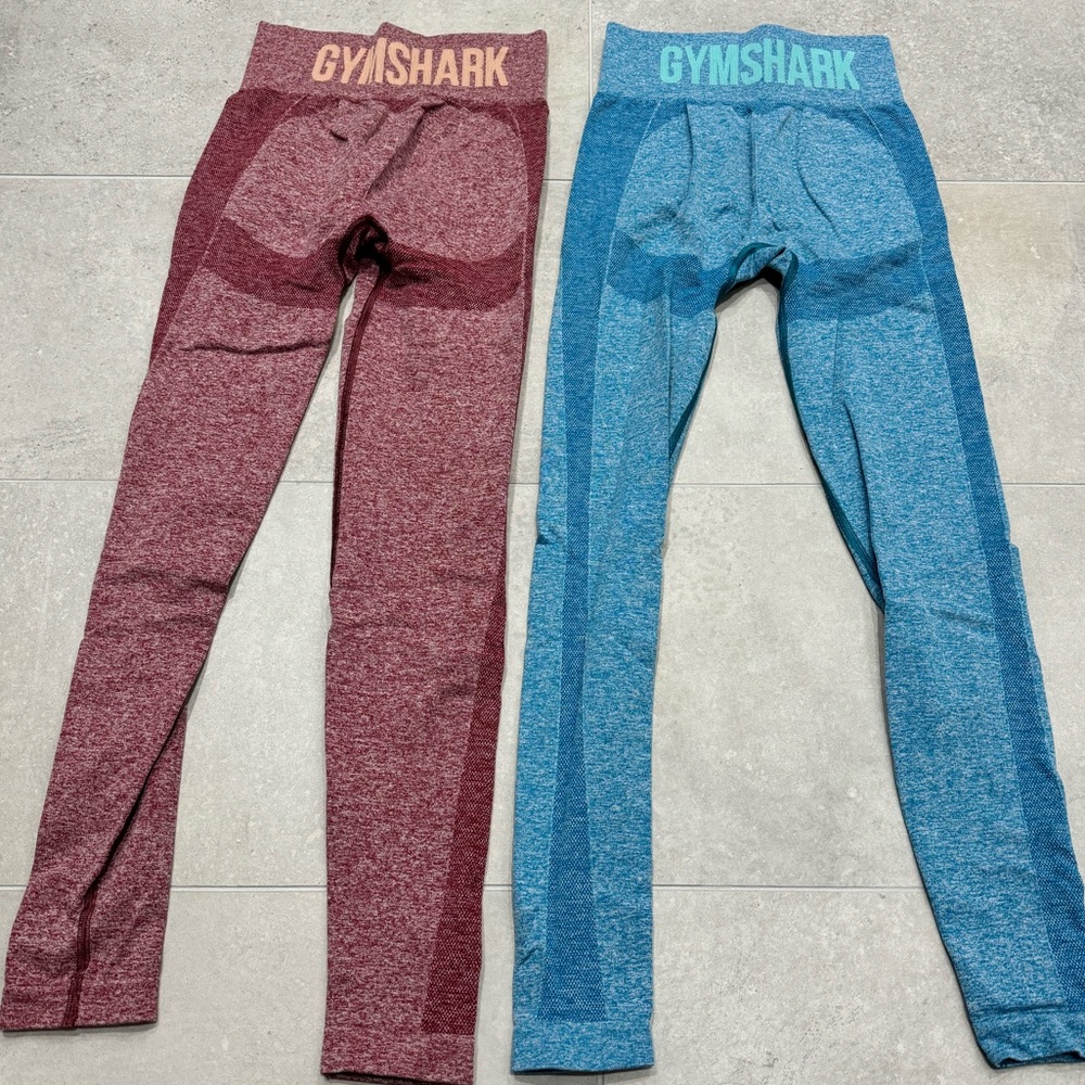 2 Pair for $25 / Never Worn Gym Shark Leggings
